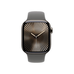 Apple Watch Series 10 GPS+Cellular 42mm Titanium Case with Sport Band M/L - Slide 1