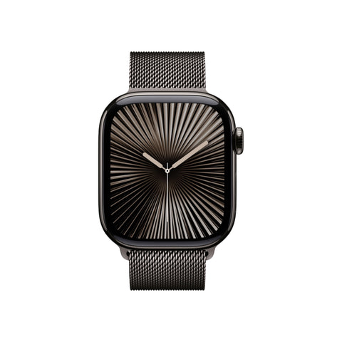 Apple Watch Series 10 GPS+Cellular 42mm Titanium Case with Milanese Loop