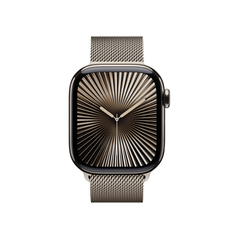 Apple Watch Series 10 GPS+Cellular 46mm Titanium Case with Milanese Loop Apple Watch Series 10 GPS+Cellular 46mm Titanium Case with Milanese Loop