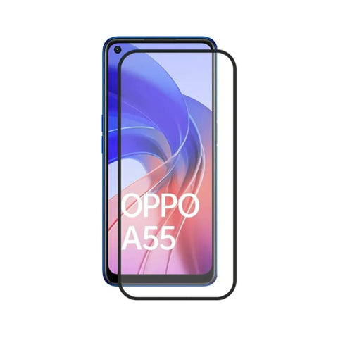 Generic Oppo A55 4G Super-D Tempered Glass Screen Protector