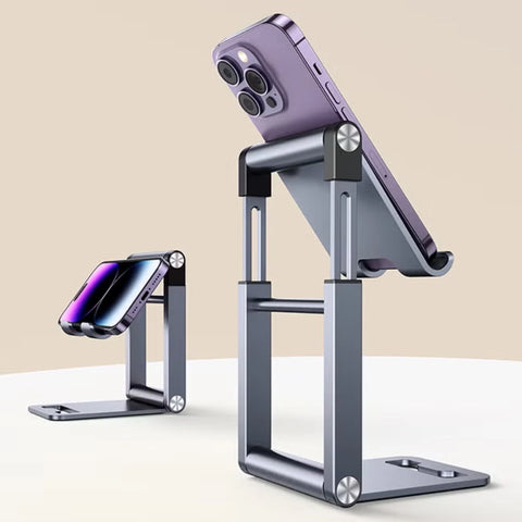 UGREEN Phone Stand Premium Metal Height Adjustable and Foldable Phone Holder for Desk LP263 - Grey UGREEN Phone Stand Premium Metal Height Adjustable and Foldable Phone Holder for Desk LP263 - Grey